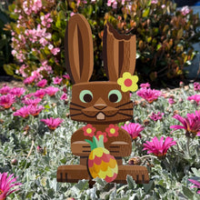 Load image into Gallery viewer, &#39;Pineapple Bunny&#39; Metal Yard Stake - Pre-Order
