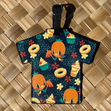 Load image into Gallery viewer, Jeff Granito's 'Pineapple Bird' Aloha Luggage Tag - Rolling Pre-Order / Ready to Ship!
