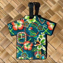 Load image into Gallery viewer, Jeff Granito's 'Tropic Serenade' Aloha Luggage Tag - Rolling Pre-Order / Ready to Ship!
