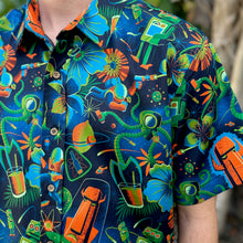 Load image into Gallery viewer, Jeff Granito's 'Buzzed and Beyond' Modern Fit with Flex Button-Up Shirt - Unisex - Ready to Ship! (FREE SHIPPING in U.S.)
