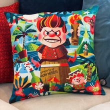 Load image into Gallery viewer, Jeff Granito&#39;s &#39;Rum Miser&#39; Pillow Cover - Ready to Ship! (FREE SHIPPING in U.S.)
