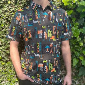 Jeff Granito's 'Straight Up' Men's Performance Golf Polo - Ready to Ship! - Shipping Included!