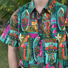 Load image into Gallery viewer, Jeff Granito's 'Lanai Enchantment' Modern Fit Button-Up Shirt - Unisex - Ready to Ship! (FREE SHIPPING in U.S.)
