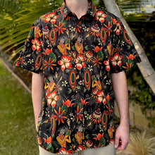 Load image into Gallery viewer, Jeff Granito's 'Doggone Tropics' Modern Fit Button-Up Shirt - Unisex - Ready to Ship! (FREE SHIPPING in U.S.)
