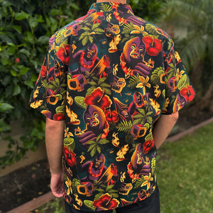 Jeff Granito's 'Tiki Kong' Modern Fit Button-Up Shirt - Unisex - Ready to Ship!