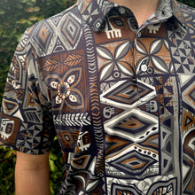 Load image into Gallery viewer, Jeff Granito&#39;s &#39;Distant Drums Haleakalā&#39; Men&#39;s Performance Golf Polo - Ready to Ship! - Shipping Included!
