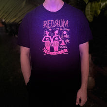 Load image into Gallery viewer, Jeff Granito's 'Red Rum' Blacklight Reactive Unisex Tee - Pre-Order!

