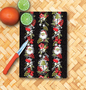 'A Christmas' Glass Cutting Board - Rolling Pre-Order / Ready to Ship!