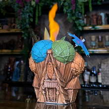 Load image into Gallery viewer, Jeff Granito&#39;s Escape to Adventure Tiki Mug, sculpted by Thor - Ready to Ship!
