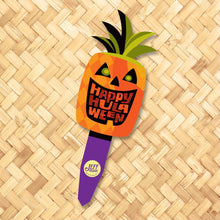Load image into Gallery viewer, Jeff Granito&#39;s &#39;Happy Hulaween&#39; Metal Yard Stakes Set of FOUR (4) - Pre-Order
