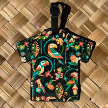 Load image into Gallery viewer, Jeff Granito's 'Birds Singing Words' Aloha Luggage Tag - Rolling Pre-Order / Ready to Ship!
