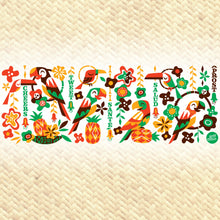 Load image into Gallery viewer, Jeff Granito&#39;s &#39;Birds Singing Words&#39; Pint Glass (1) - Ready to Ship!
