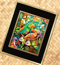 Load image into Gallery viewer, Jeff Granito’s Personalized 'Birds of a Feather' 8X10 Matted Print and 11X14 Gold Frame Set - Limited Time Pre-Order
