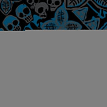 Load image into Gallery viewer, Jeff Granito&#39;s &#39;Danger A-Head&#39; - Aloha Skirt - Ready to Ship!
