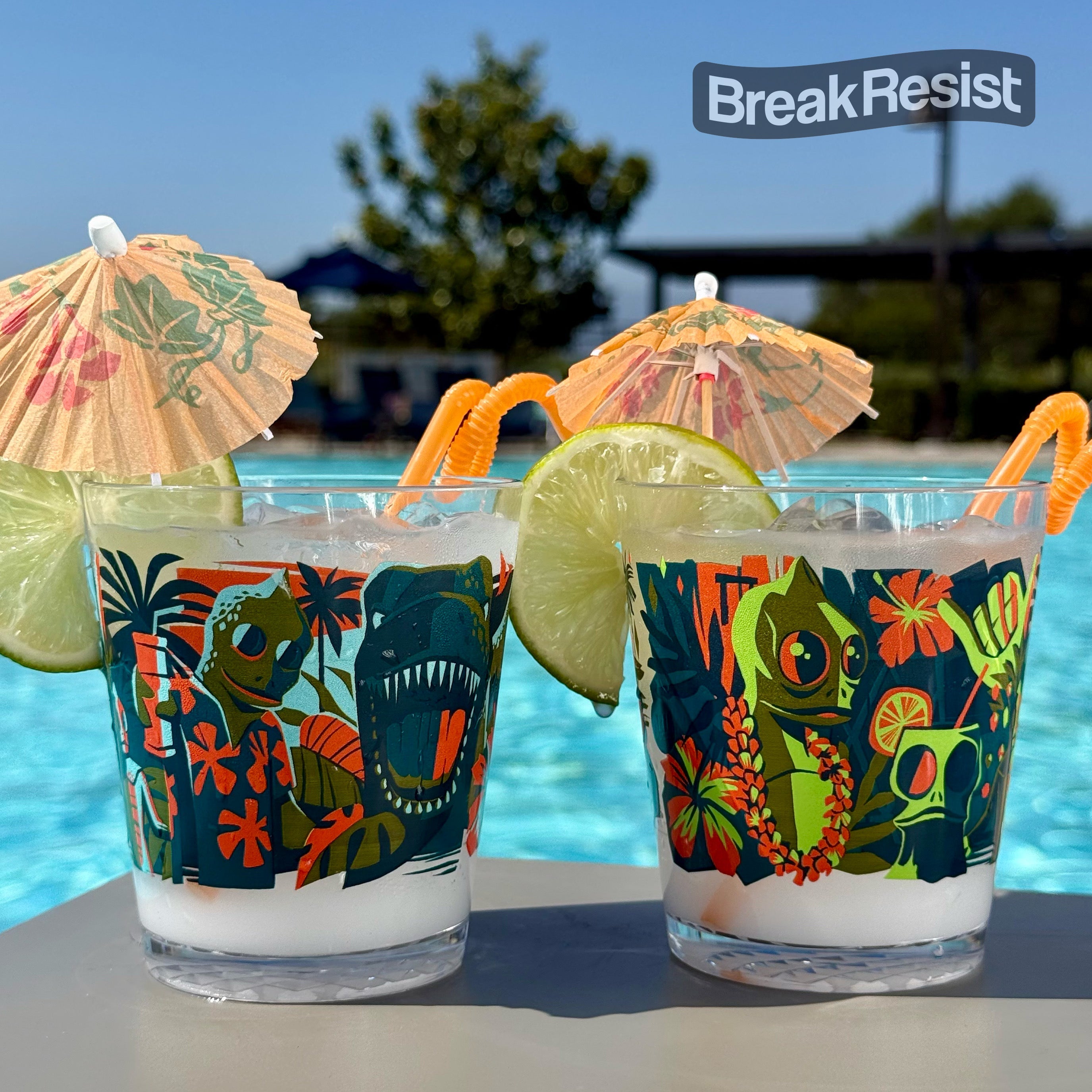 Jeff Granito's 'Island of the Lost' BreakResist Cocktail Tumbler