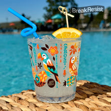 Load image into Gallery viewer, Jeff Granito's 'Birds Singing Words' BreakResist Cocktail Tumbler  - Pre-Order
