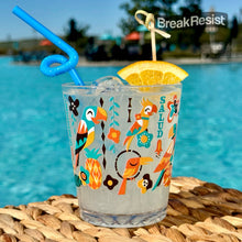 Load image into Gallery viewer, Jeff Granito's 'Birds Singing Words' BreakResist Cocktail Tumbler  - Pre-Order

