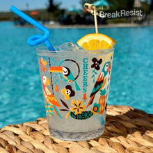 Load image into Gallery viewer, Jeff Granito's 'Birds Singing Words' BreakResist Cocktail Tumbler  - Pre-Order
