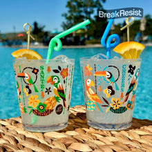 Load image into Gallery viewer, Jeff Granito's 'Birds Singing Words' BreakResist Cocktail Tumbler  - Pre-Order
