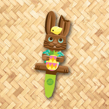 Load image into Gallery viewer, Jeff Granito's 'Sweet Treat Pineapple Bunny' Metal Yard Stake - Pre-Order!
