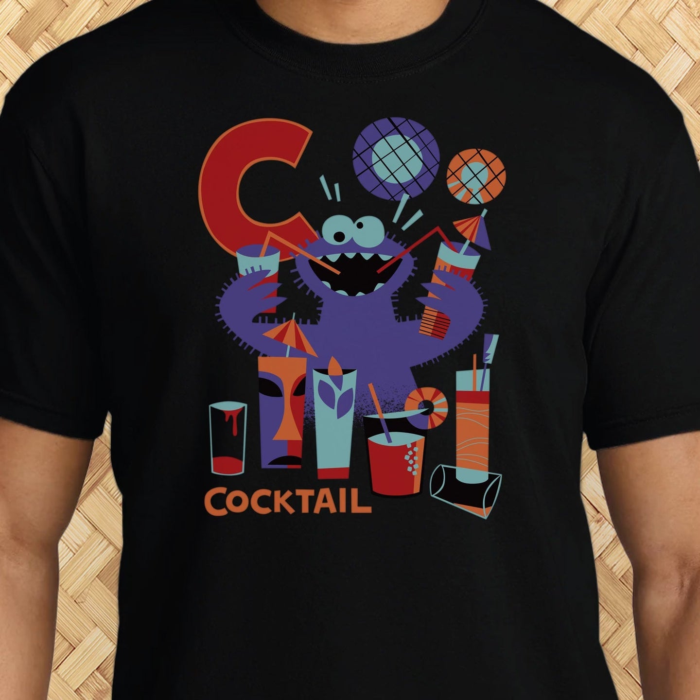 Jeff Granito's 'C is for Cocktails' Unisex Tee - Ready to Ship!