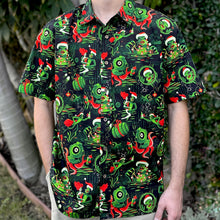 Load image into Gallery viewer, Jeff Granito's 'Creature is Stirring' Modern Fit Button-Up Shirt - Unisex - Ready to Ship (FREE SHIPPING in U.S.)
