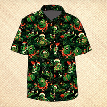 Load image into Gallery viewer, Jeff Granito's 'Creature is Stirring' Modern Fit Button-Up Shirt - Unisex - Pre-Order (FREE SHIPPING in U.S.)
