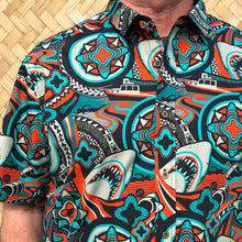 Load image into Gallery viewer, LAST CHANCE, &#39;Cal-Amity Island&#39; Unisex Button-Up Shirt
