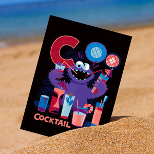 C for Cocktail Print