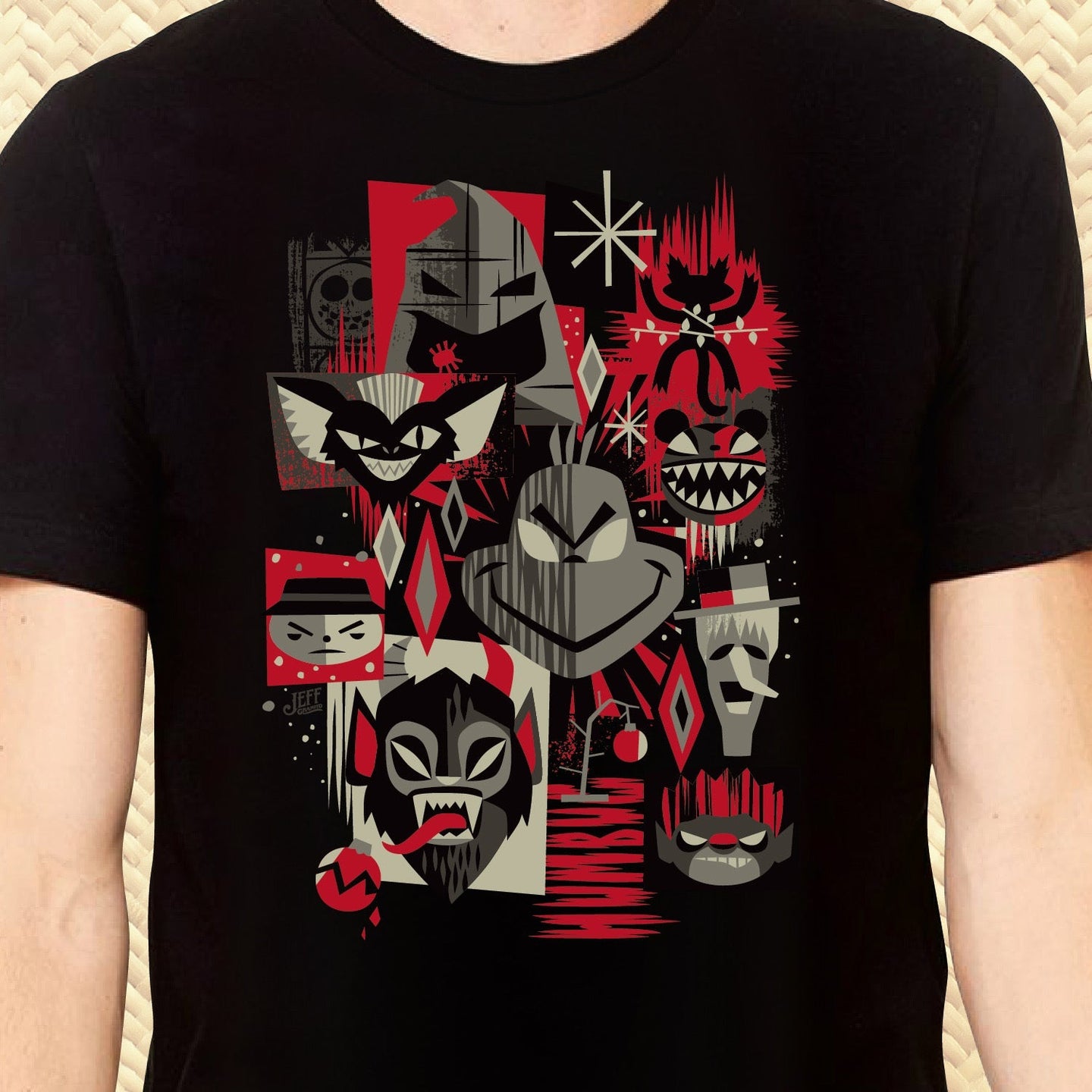 Jeff Granito's 'Dark Christmas' Unisex Tee - Ready to Ship!
