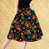 PRE ORDER, 'Mario's Rum Barrel Bar' Aloha Skirt with Pockets