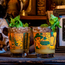 Load image into Gallery viewer, Jeff Granito's 'Bootlegger Tiki' Mai Tai Cocktail Glass (1) - Ready to Ship!
