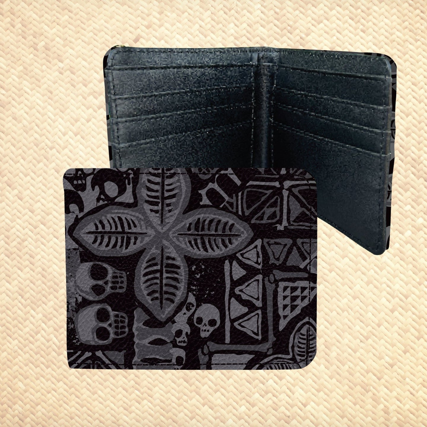 Jeff Granito's 'Danger A-Head Grey' Billfold Wallet - Rolling Pre-Order / Ready to Ship!
