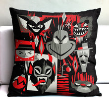 Load image into Gallery viewer, Jeff Granito&#39;s &#39;Dark Christmas&#39; Pillow Cover - Ready to Ship! (FREE SHIPPING in U.S.)
