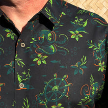 Load image into Gallery viewer, LAST CHANCE, &#39;Deep Dive&#39; Unisex Button-Up Shirt
