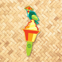 Load image into Gallery viewer, Jeff Granito's 'Aloha Dole Whip' Metal Yard Stake - Pre-Order
