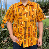 Jeff Granito's 'Rum Trader' - Classic Aloha Button-Up Shirt - Unisex - Ready-To-Ship!