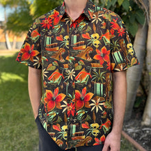 Load image into Gallery viewer, Jeff Granito's 'Piranha River Cruise' Modern Fit Button-Up Shirt - Unisex - Ready to Ship! (FREE SHIPPING in U.S.)
