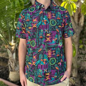 Jeff Granito's 'Creature Feature' Men's Performance Golf Polo - Ready to Ship! - Shipping Included!