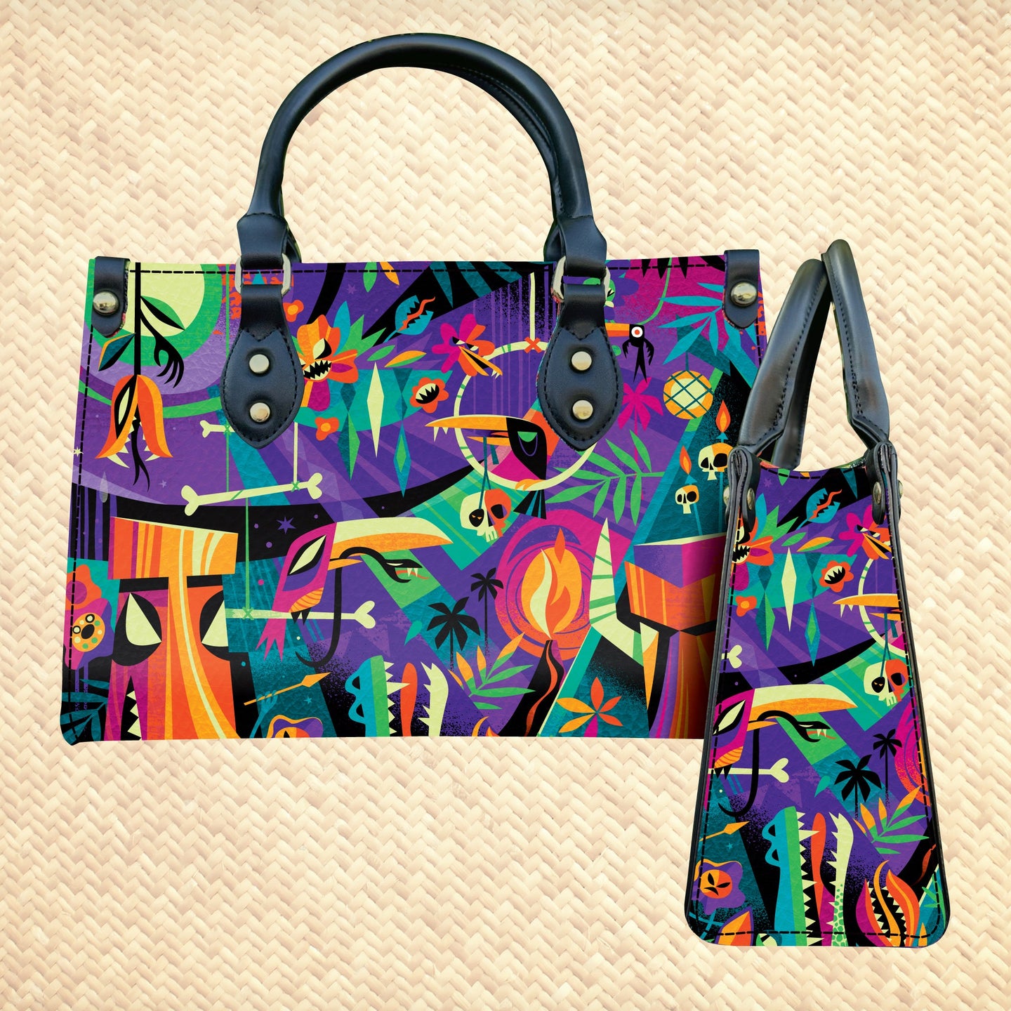 Jeff Granito's 'Enchanted Tiki of Doom' Handbag - Rolling Pre-Order / Ready to Ship!