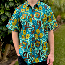 Load image into Gallery viewer, Jeff Granito's 'Mala Waikiki' Modern Fit with Flex Button-Up Shirt - Unisex - Ready to Ship!
