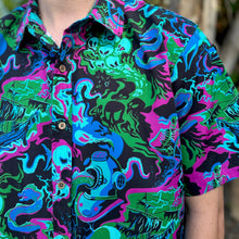 Load image into Gallery viewer, Jeff Granito X The Mai-Kai 'Cursed Crew' Modern Fit Button-Up Shirt - Unisex - Ready to Ship! (FREE SHIPPING in U.S.)
