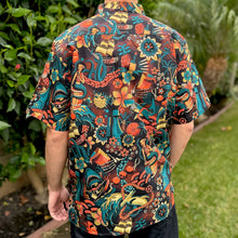 Load image into Gallery viewer, Jeff Granito&#39;s &#39;Rum Conquers All&#39; Modern Fit Button-Up Shirt - Unisex - Ready to Ship!
