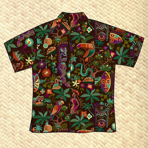 Jeff Granito's 'Forbidden Jungle' - Classic Aloha Button Up-Shirt - Unisex - Ready to Ship!
