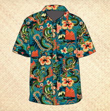Load image into Gallery viewer, Jeff Granito's 'Formidable Dragon' Modern Fit Button-Up Shirt - Unisex - Pre-Order (FREE SHIPPING in U.S.)
