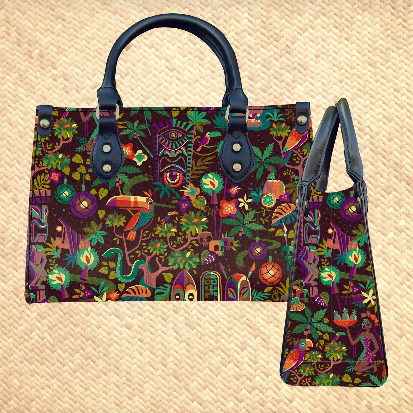 Jeff Granito's 'Forbidden Jungle' Handbag - Rolling Pre-Order / Ready to Ship!