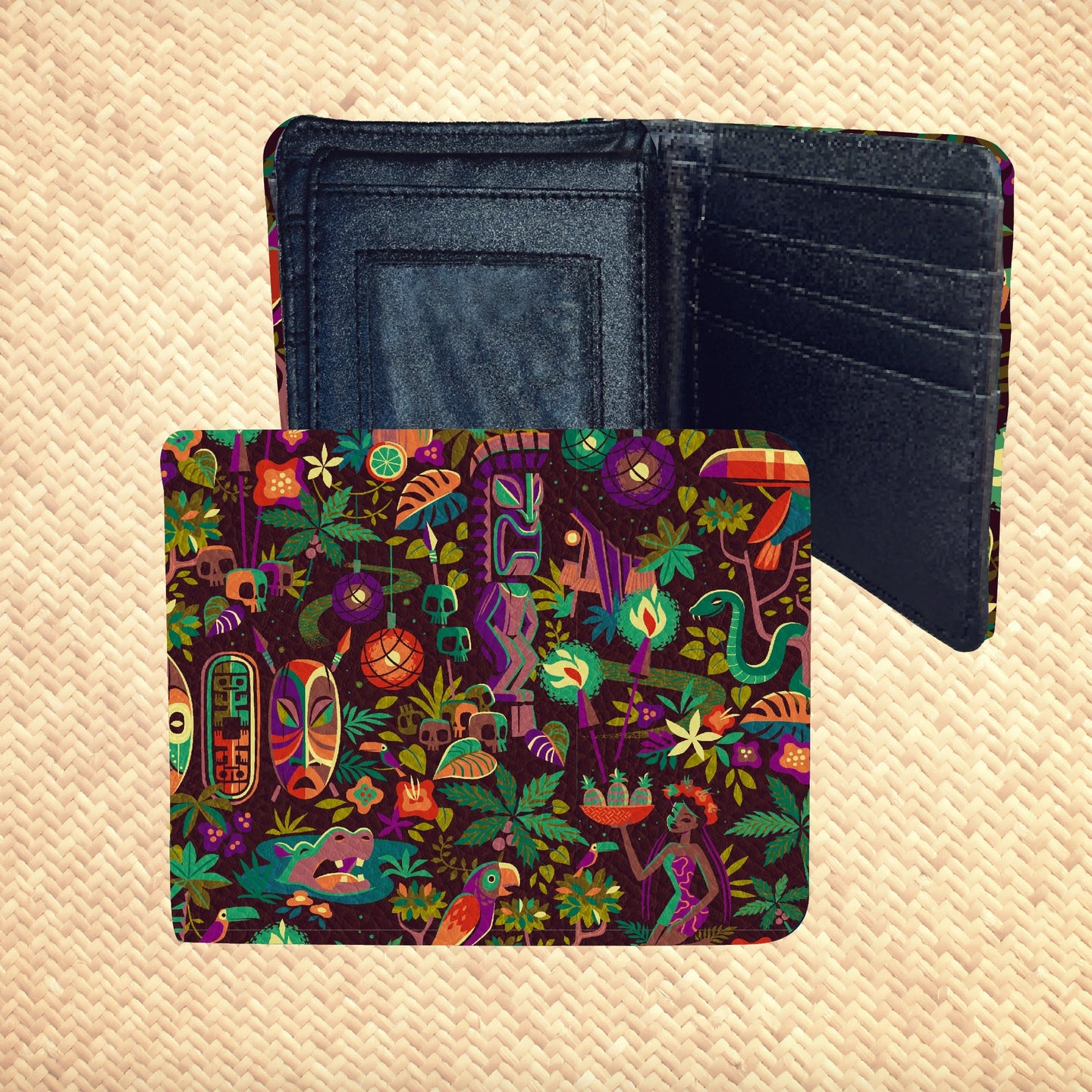 Jeff Granito's 'Forbidden Jungle' Billfold Wallet - Rolling Pre-Order / Ready to Ship!