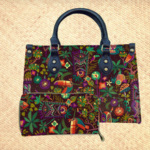 Load image into Gallery viewer, &#39;Forbidden Jungle&#39; Handbag and Zippered Wallet - Rolling Pre-Order / Ready to Ship!
