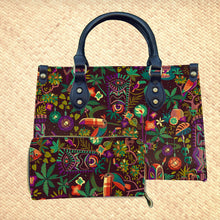 Load image into Gallery viewer, Jeff Granito&#39;s &#39;Forbidden Jungle&#39; Handbag and Zippered Wallet - Rolling Pre-Order / Ready to Ship!
