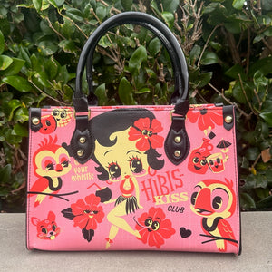 Hibis-Kiss Handbag and Zippered Wallet Set - Limited Time Pre-Order